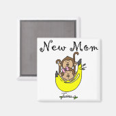 Aimant Twin Boy and Girl New Mom Tshirts (Recto/Verso)