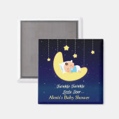 Aimant Twinkle Little Star Dark Blue Arrière - plan Magne (Recto/Verso)