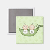 Aimant Twins personnalisable (Recto/Verso)