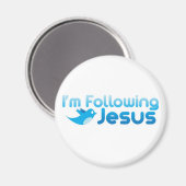 Aimant Twitter moi Je suis Jésus Christ (Recto/Verso)