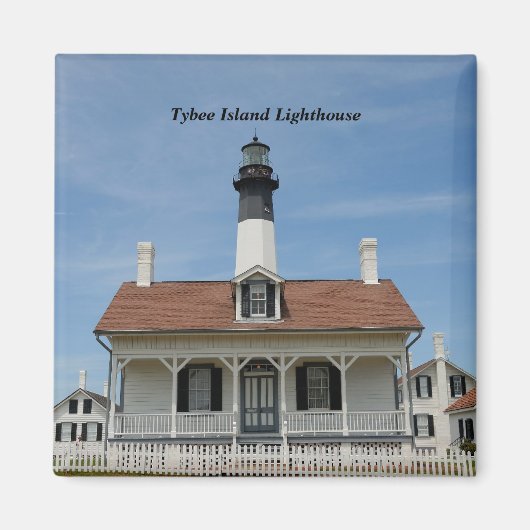 Aimant Tybee Island Lighthouse (Devant)