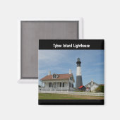 Aimant Tybee Island Lighthouse (Recto/Verso)