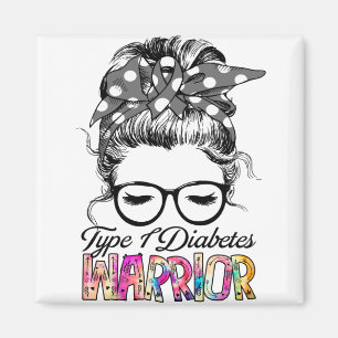 Aimant Type 1 Mois de sensibilisation au diabète Cadeaux 