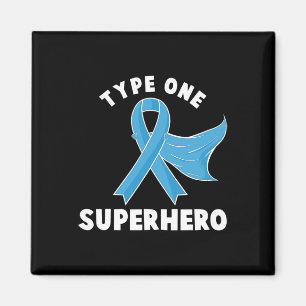 Aimant Type One Superhero Diabete Awareness Diabetic Boy