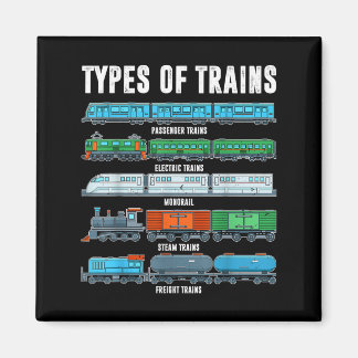 Aimant Types De Trains Chemise Enfant Garçon Locomotive F