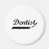 Aimant Typographie dentiste (Devant)