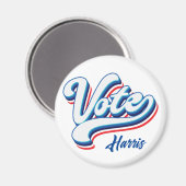 Aimant Typographie des élections (Recto/Verso)