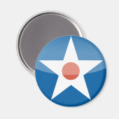 Aimant U.S.A. Retro (Recto/Verso)