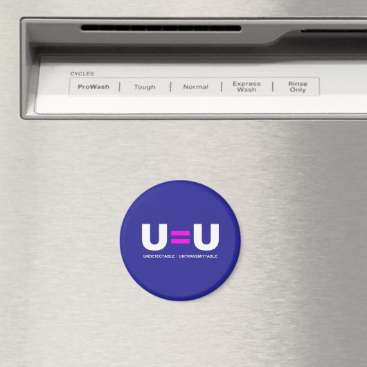 Aimant U=U VIH non détectable égale non transmettable (In Situ (Lave-vaisselle))