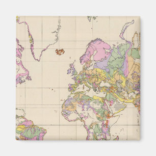 Aimant Ubersicht der Erde - Aperçu de la carte de la Terr