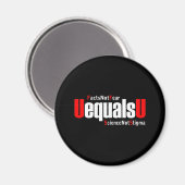 Aimant UEqualsU VIH Faits Pas peur Science Pas Stigmatism (Recto/Verso)