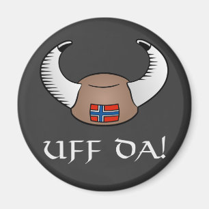 Aimant Uff DA ! Casquette de Viking