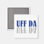 Aimant UFF DA Funny Scandinave (Recto/Verso)