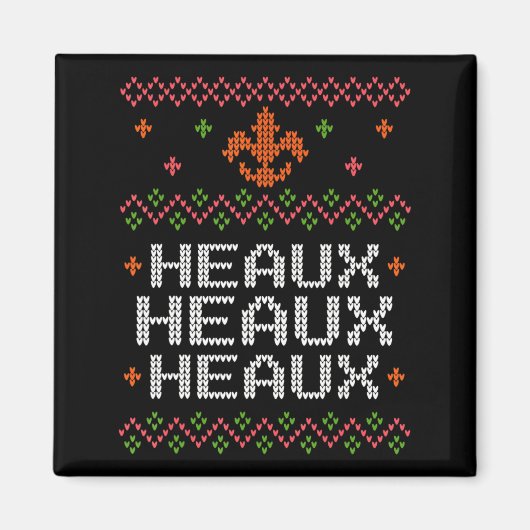 Aimant Ugly Cajun Christmas Xmas New Orleans Southern Lou (Devant)