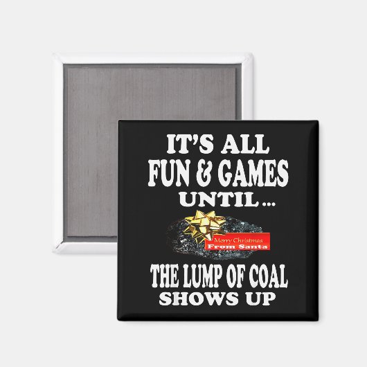 Aimant Ugly Christmas T Shirt Naughty Kid Men Women Lump (Recto/Verso)