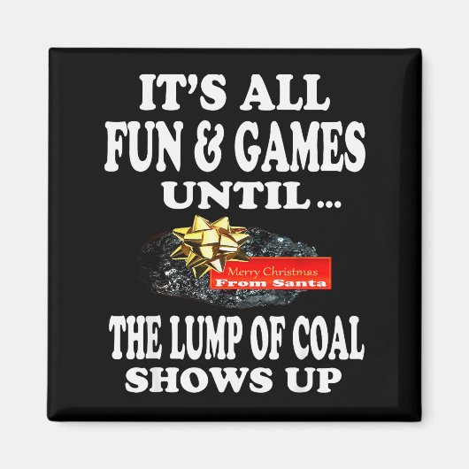 Aimant Ugly Christmas T Shirt Naughty Kid Men Women Lump (Devant)