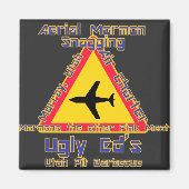 Aimant Ugly Ed's Aerial Mormon Snacking Utah (Devant)