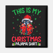 Aimant Ugly Xmas Tree Lights Santa Ladybug Christmas Paja (Devant)