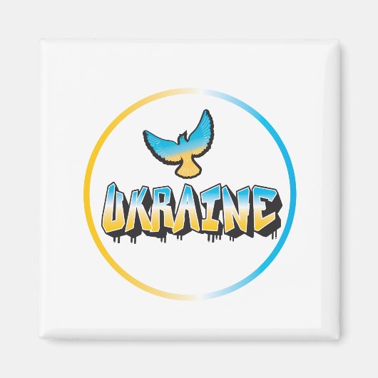 Aimant Ukraine Dove.ai (Devant)