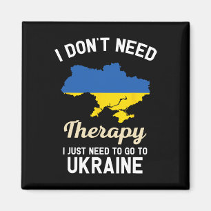 Aimant Ukraine Drapeau Ukrainien Ukrainiens Cadeau 1