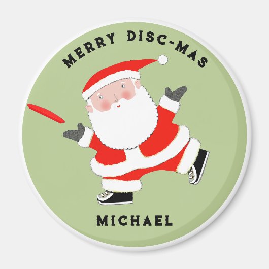 Aimant Ultimate Frisbee Stocking Stuffer Cadeau (Devant)