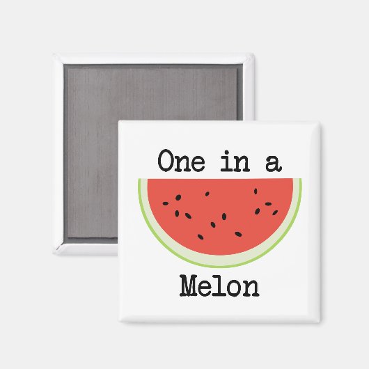 Aimant Un à Melon (Recto/Verso)