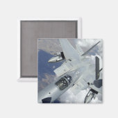 Aimant Un aigle F-15 s'éloigne d'un KC-135 (Recto/Verso)