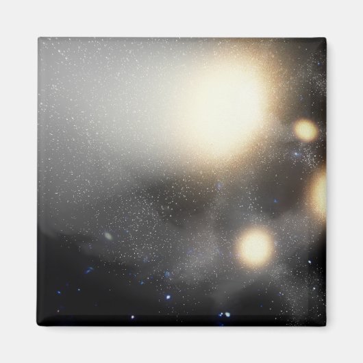 Aimant Un amas de galaxies (Devant)