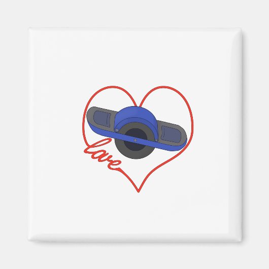 Aimant Un amour une roue (Devant)