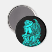 Aimant Un ange endormi sur la pierre (Recto/Verso)