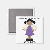 Aimant Un ange gardien pour vous ! (Recto/Verso)