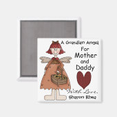 Aimant Un ange gardien pour vous par SRF (Recto/Verso)