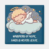 Aimant Un ange reposant (Devant)