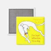 Aimant un animal de compagnie est toujours là pour vous (Recto/Verso)