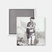 Aimant Un appel au ciel', portrait du général Lee (Recto/Verso)