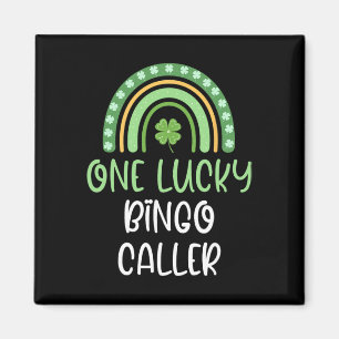 Aimant Un appelant de bingo chanceux St. Patrick drôle Ra