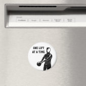 Aimant Un Ascenseur À La Fois Kettlebell Exercice Fitness (In Situ (Lave-vaisselle))