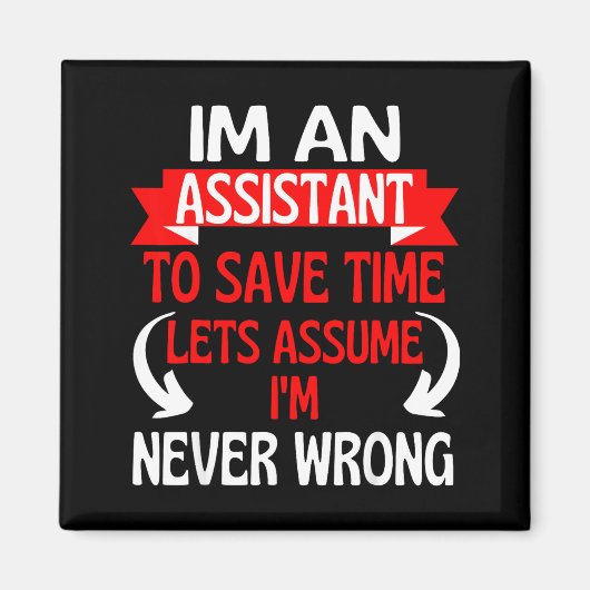 Aimant Un assistant pour gagner du temps, supposons que W (Devant)
