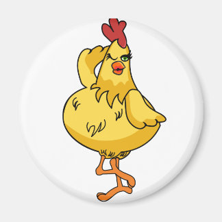 Aimant Un autre poulet très stupide