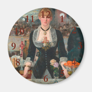 Aimant Un bar aux Folies-Bergère Edouard Manet