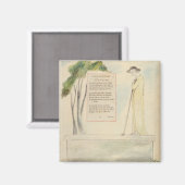 Aimant Un berger lisant l'Épitaphe, d'Elegy Writer (Recto/Verso)