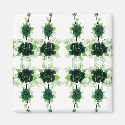 Aimant un bouquet de fleurs vertes sur un arrière - plan (Devant)