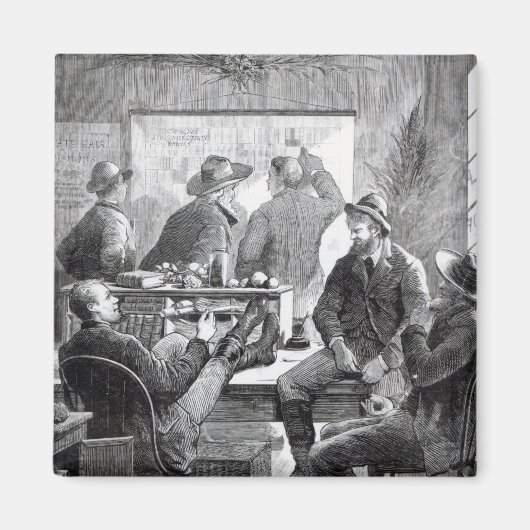 Aimant Un bureau foncier du Kansas (Devant)