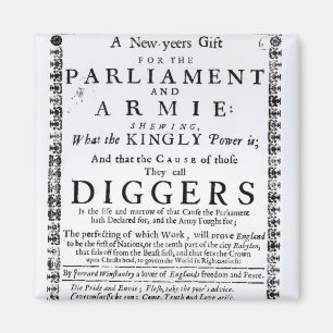 Aimant Un cadeau de nouvelle année