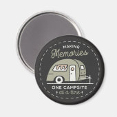 Aimant Un camping à la fois (Recto/Verso)
