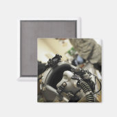 Aimant Un casque d'équipage de conduite entièrement assem (Recto/Verso)