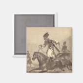 Aimant Un cavalier cosaque (Recto/Verso)