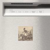 Aimant Un cavalier cosaque (In Situ (Lave-vaisselle))