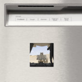 Aimant Un chariot élévateur transporte du fret sur un Her (In Situ (Lave-vaisselle))