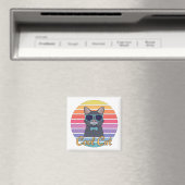 Aimant Un Chat Cool (In Situ (Lave-vaisselle))